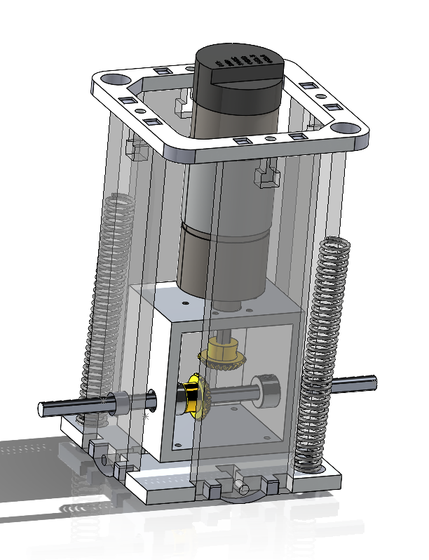 insert suspension module sprint one CAD